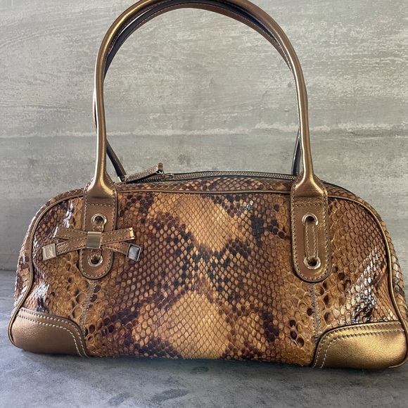 Gucci Python Bowler Purse NWT - Picture 16 of 16